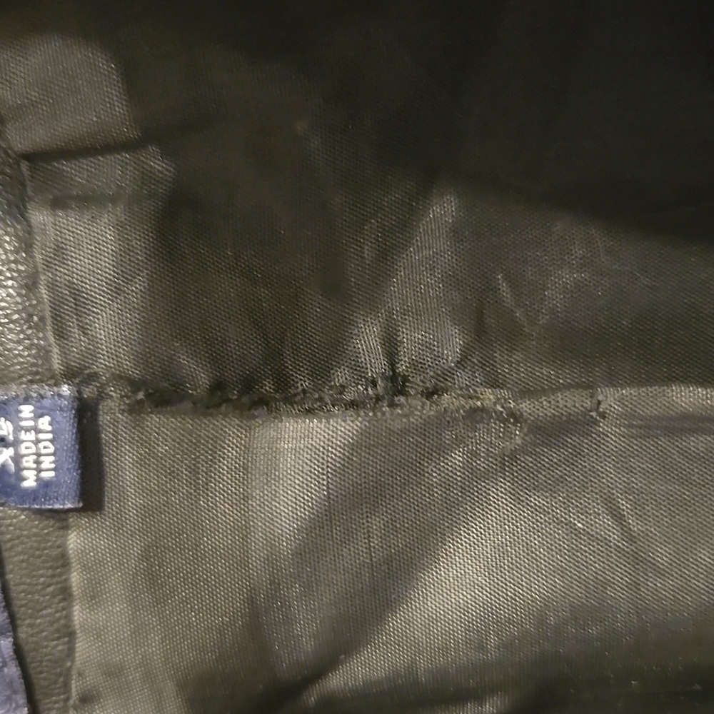 Madewell The Washed Leather Motorcycle Size XS - Picture 10 of 16